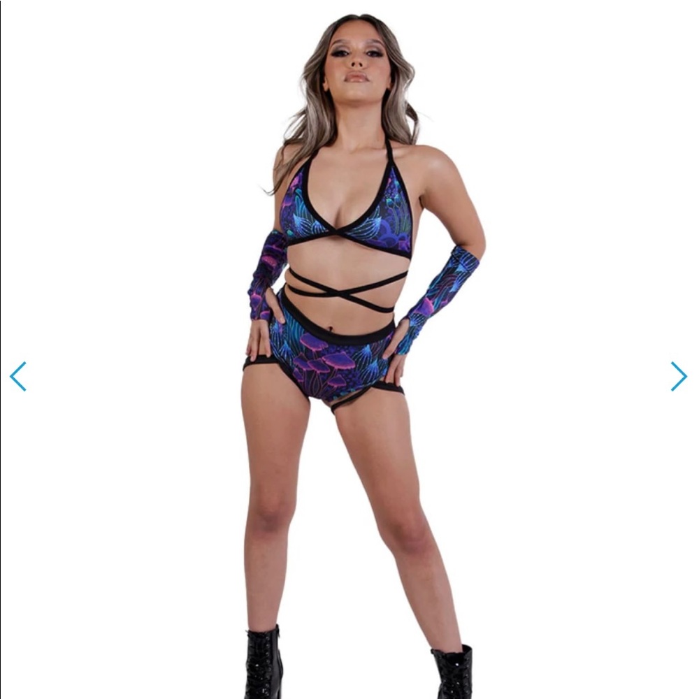 COPY - Lyte Couture X IHR Dazed Mushroom Arm Warmers